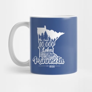 Minnesota The Land of 10,000 Lakes Mug